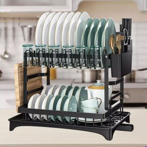 Kitchen Dish Drainer Rack