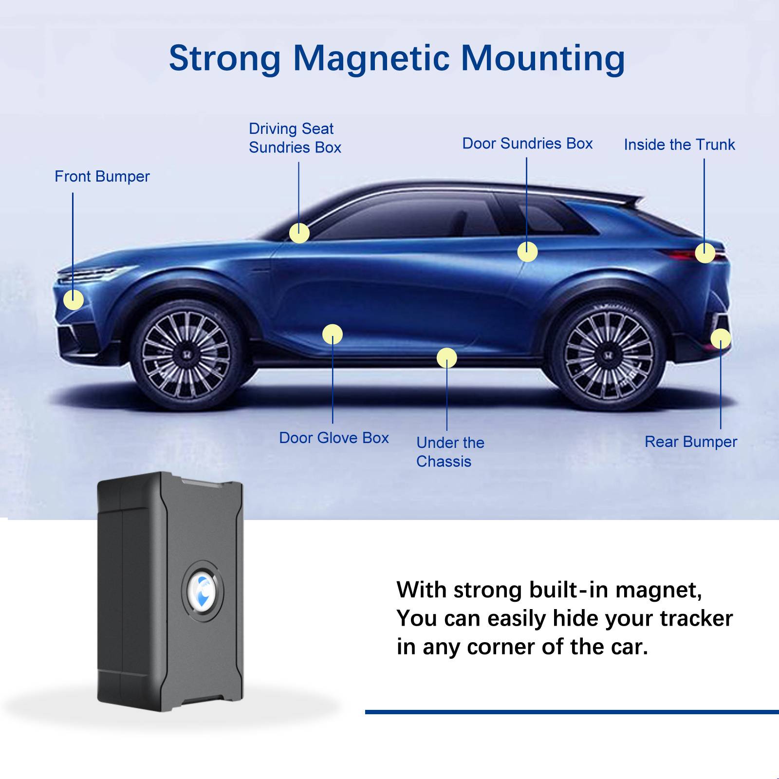 GPS Tracker 15 Days Battery Vehicle Anti-Theft Tracking - Image 6