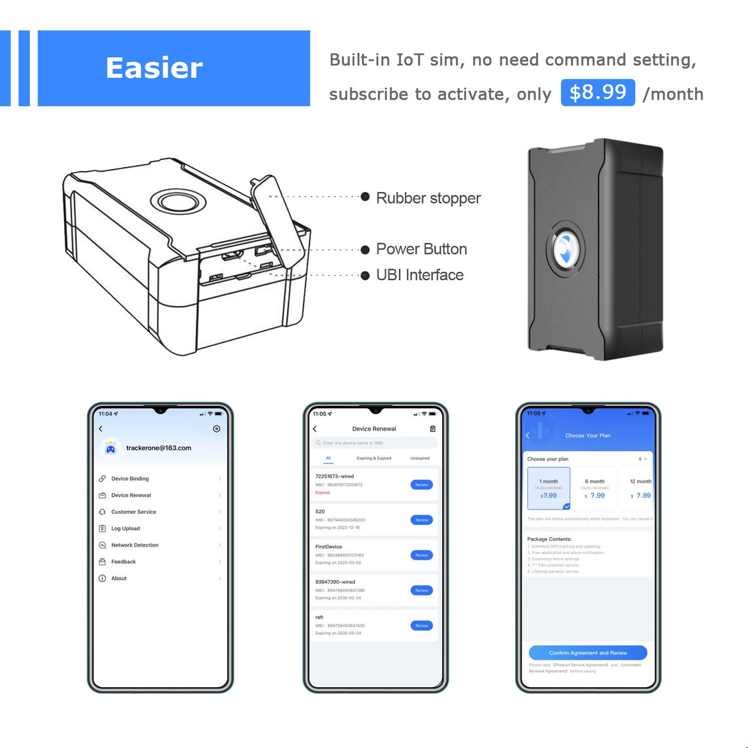 GPS Tracker 15 Days Battery Vehicle Anti-Theft Tracking - Image 10