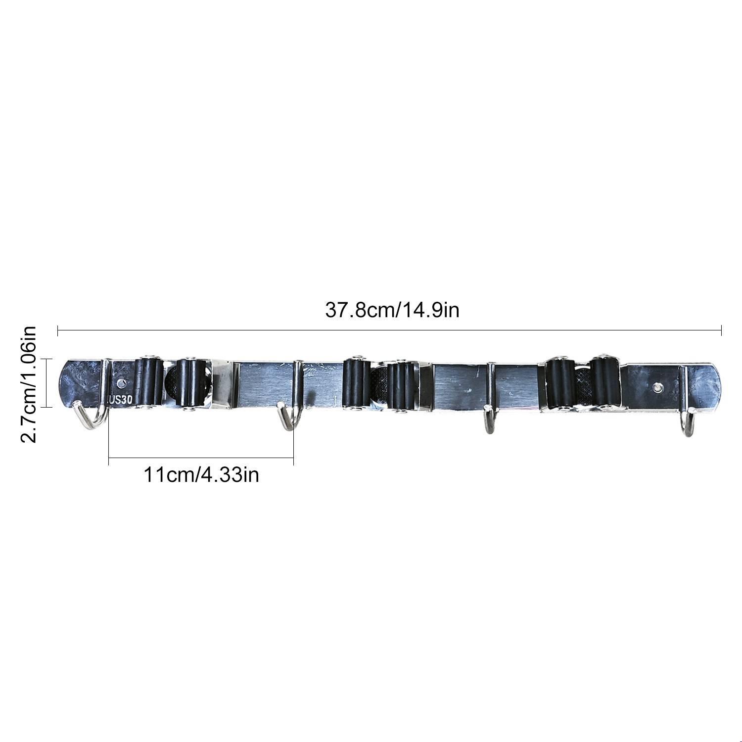 Wall mounted mop holder - Image 3