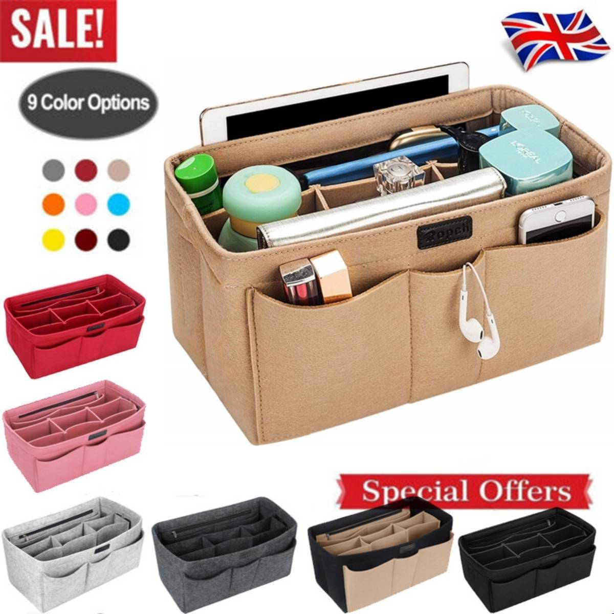 Handbag Organiser Insert - Image 10